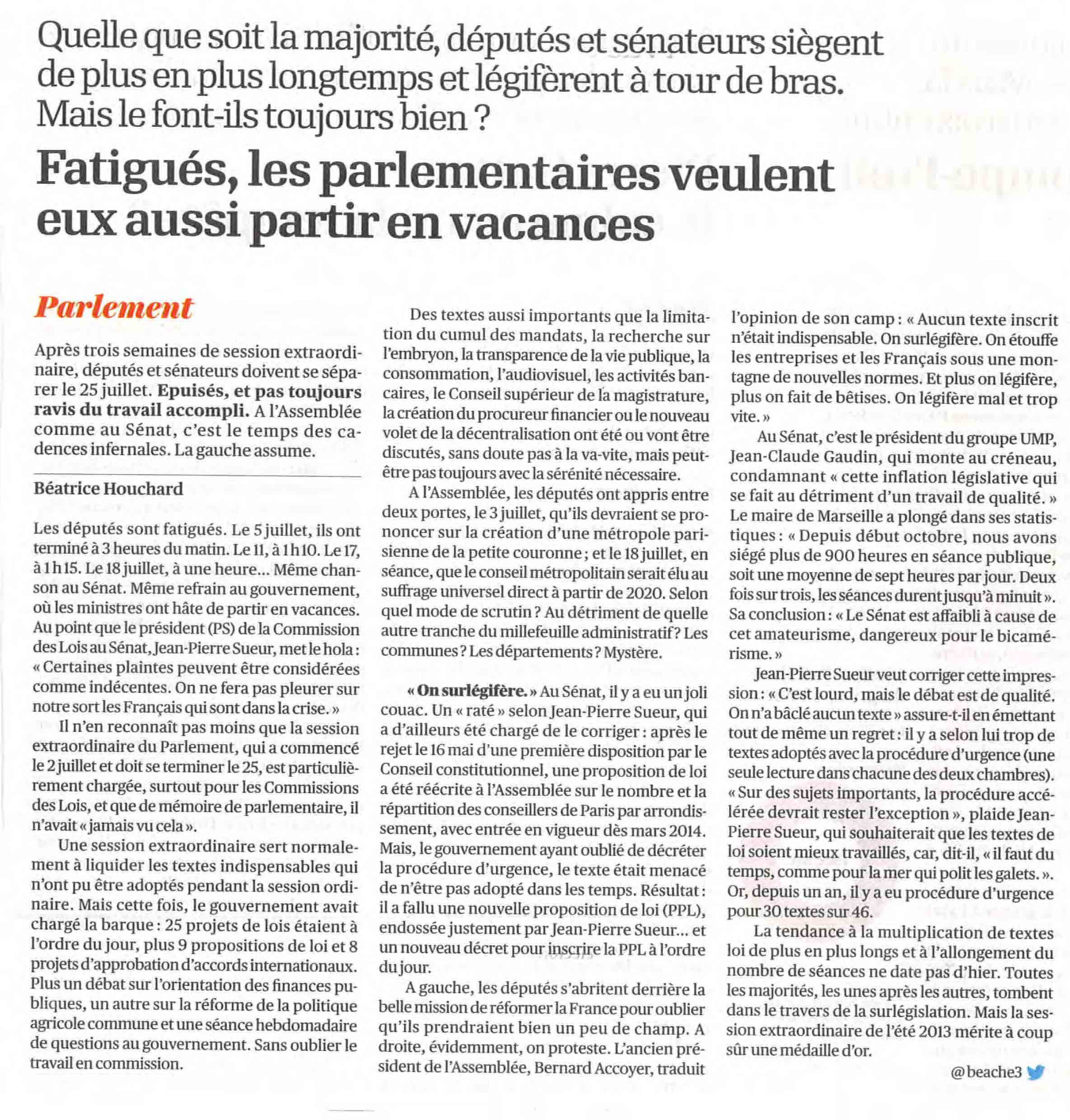 130722 Opinion parlement